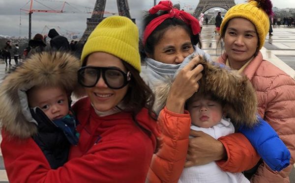 ข่าว ชมพู่ อารยา น้องสายฟ้า พายุ ลูกแฝด